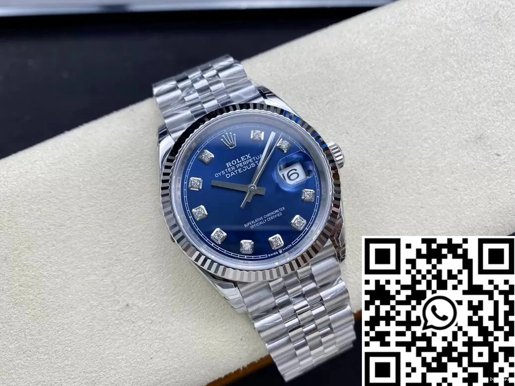 36MM Datejust VS M126234-0037 Factory Stainless Steel Rolex 0113